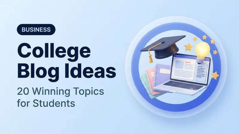 Best 20 Blog Post Ideas For College Students