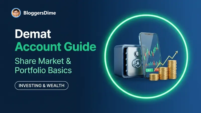 What is Demat Account in Hindi | डीमैट अकाउंट क्या है, तथा पूरी जानकारी | Bloggersdime