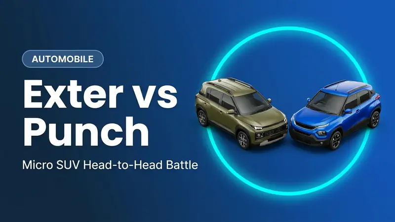 Hyundai Exter Vs Tata Punch