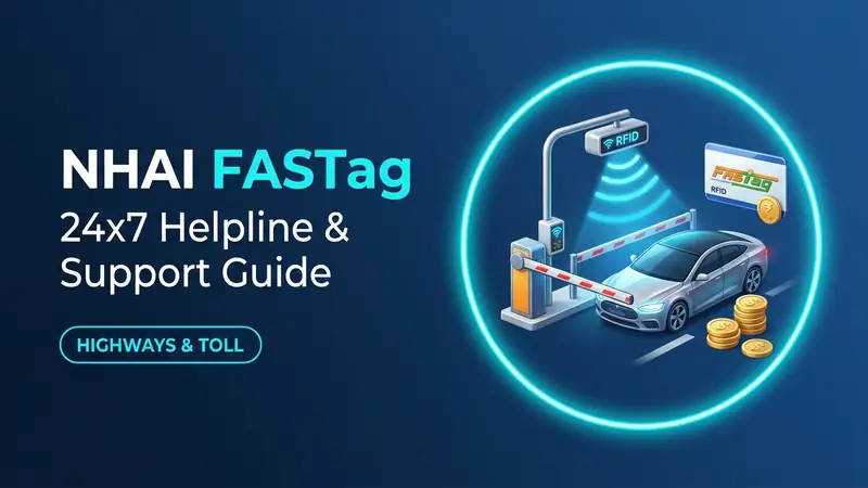 NHAI FASTag Customer Care Number