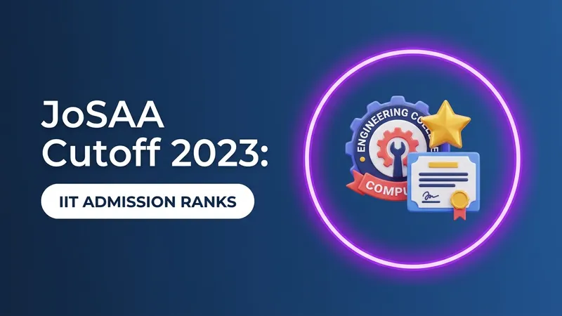 JoSAA Cutoff 2023: आईआईटी बॉम्बे सीएस कट-ऑफ एआईआर 291 पर बंद हुआ, चेक खुल रहा है