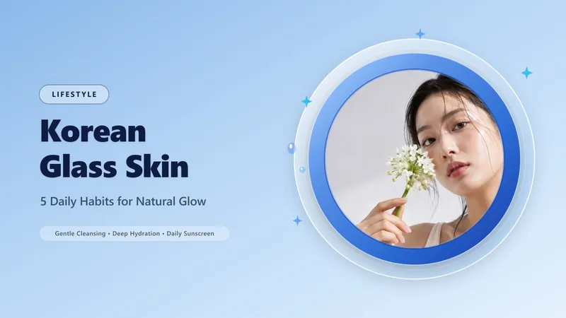 Korean Glass Skin: 5 Daily Skincare Habits You Can Try