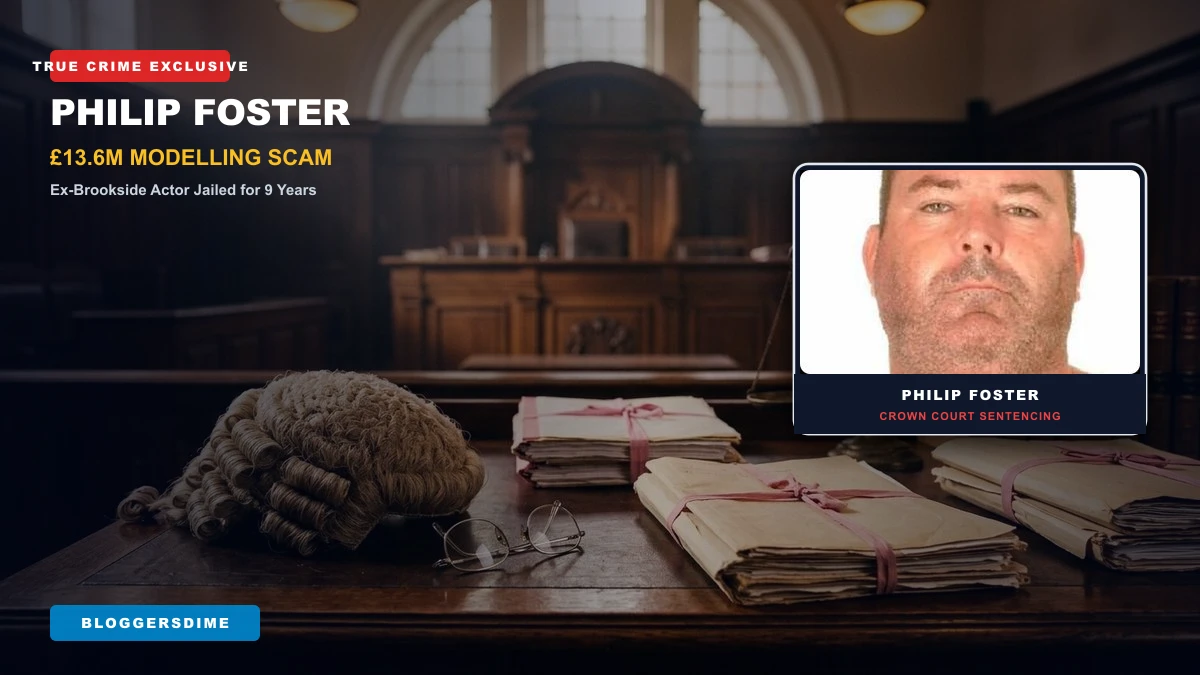 Philip Foster Brookside Actor Jailed 9 Years £13.6M Fraud Scam Sheffield Crown Court Editorial Banner