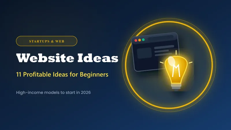11 great website ideas that beginners can consider starting in 2023 to generate income: