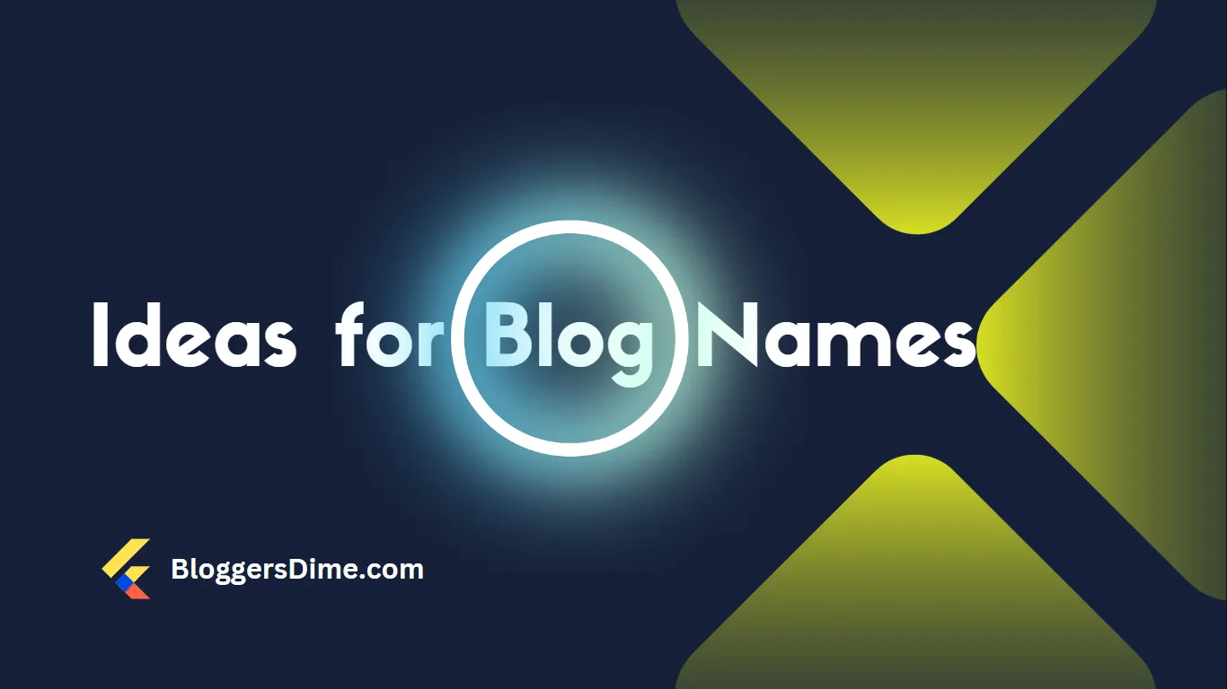 Ideas for Blog Names