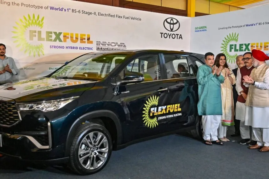 Electric Flex Fuel Vehicle